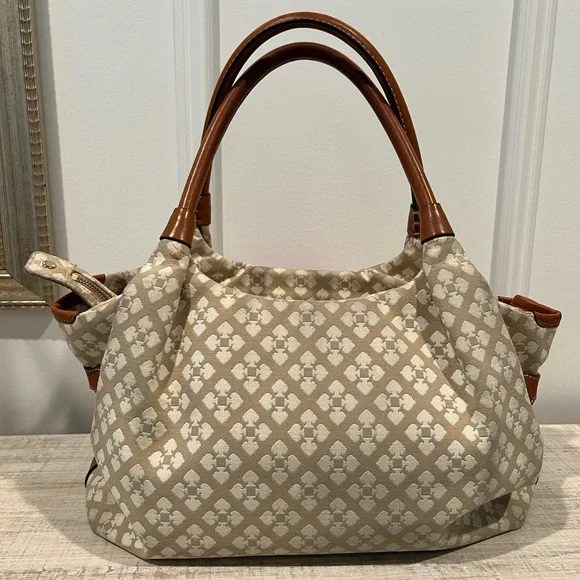 Kate Spade Stevie Stucco Shoulder Tote Bag EUC - Picture 7 of 15